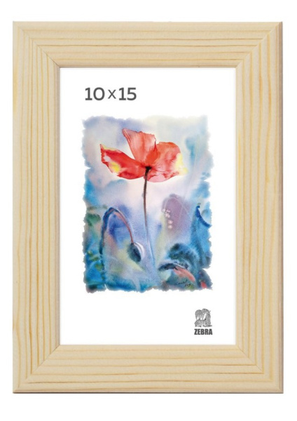Фоторамка деревянная 10х15, бук цвет, (2500)
